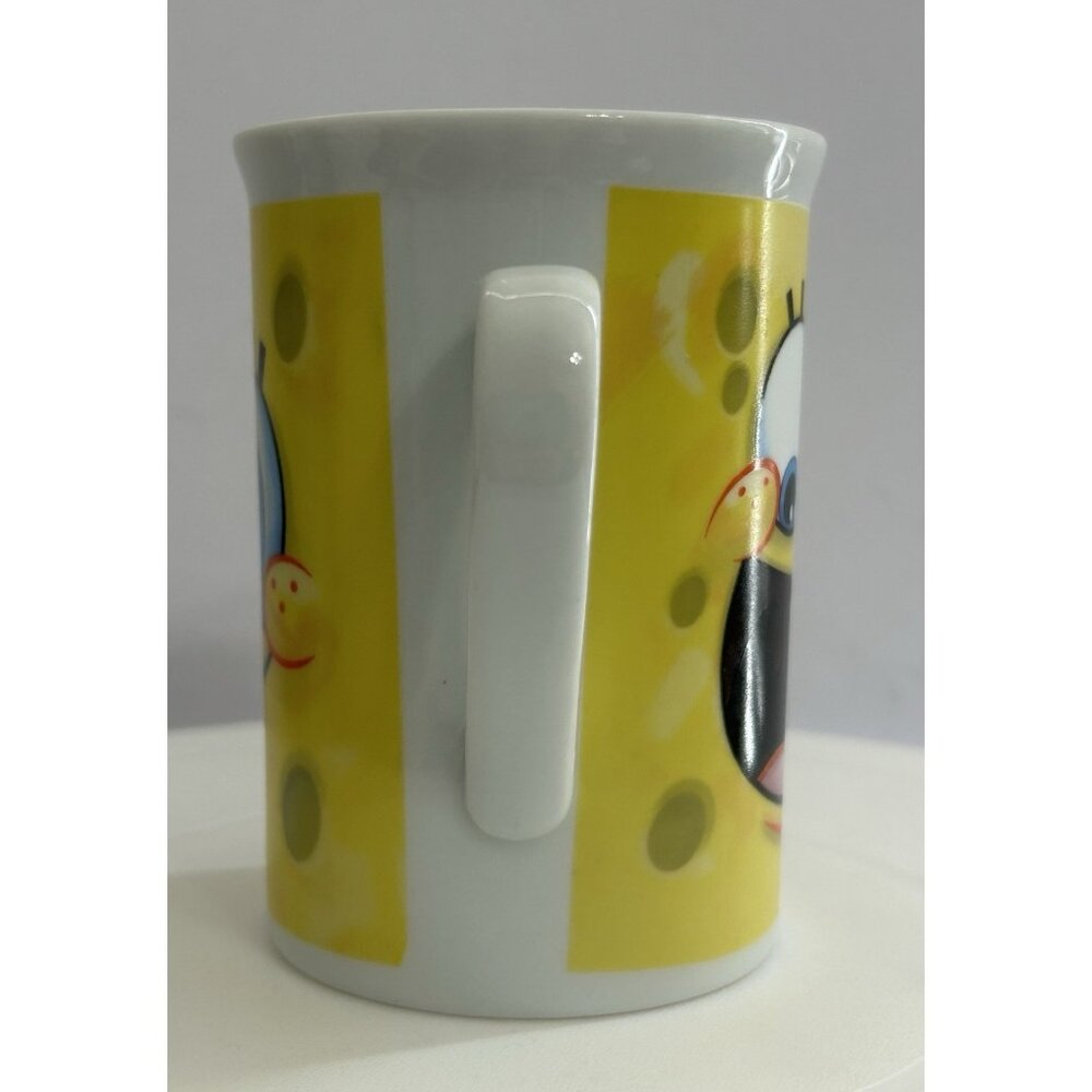 SpongeBob SquarePants Cartoon Coffee Mug Viacom 2010 Nickelodeon Funny 2 Sided - Picture 4 of 8